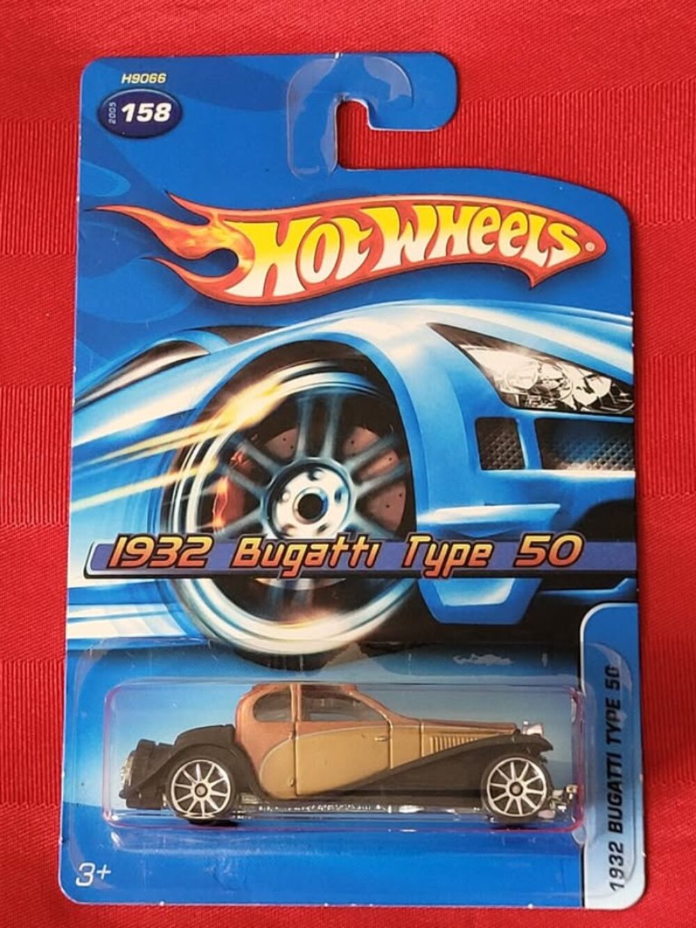 2005 HOT WHEELS, 1932 BUGATTI TYPE 50, MINT IN THE PACKAGE!!!